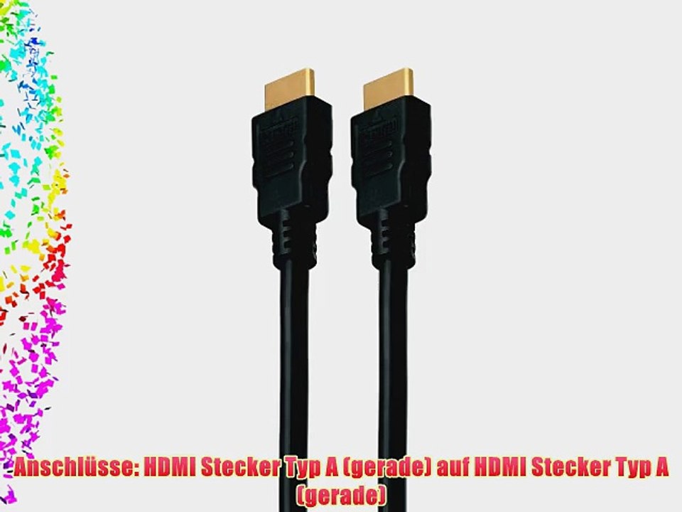 FullHD 1080p HDMI Kabel - Stecker-Stecker - 5 Meter - 7 St?ck