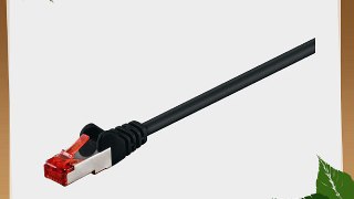 Ethernet Kabel 50m schwarz S/FTP Cat6