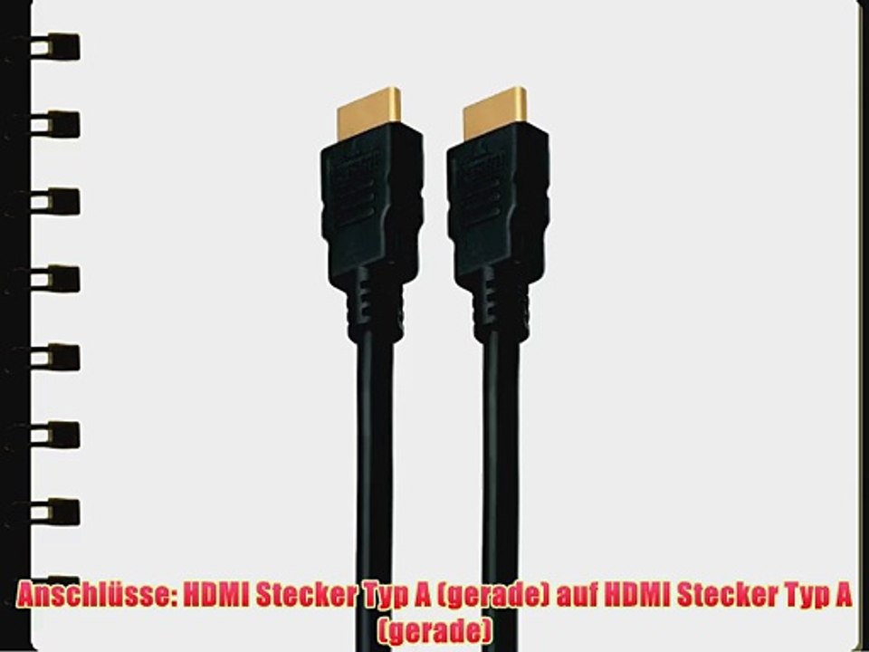 HDMI High Speed Kabel (male) Stecker-Stecker - 1 Meter - 8 St?ck