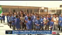 CNN reporter  close with syrian  resistance فريق  يدخل  بسرية الى سوريا  cnn