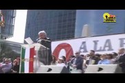 Andrés Manuel López Obrador #AMLO discurso Ángel de la Independencia