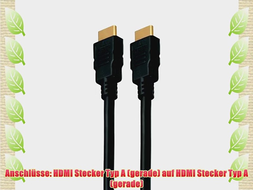 HDMI High Speed Kabel (male) Stecker-Stecker - 10 Meter - 10 St?ck