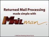Returned Mail processing made simple with MAILman
