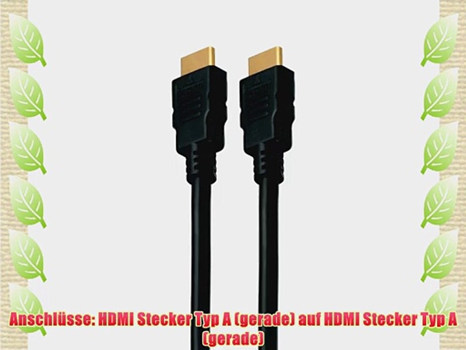 HDMI High Speed Kabel (male) Stecker-Stecker - 10 Meter - 8 St?ck