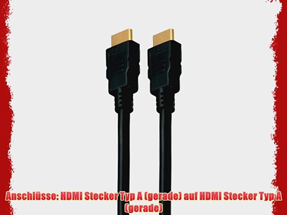HDMI High Speed Kabel (male) Stecker-Stecker - 125 Meter - 9 St?ck