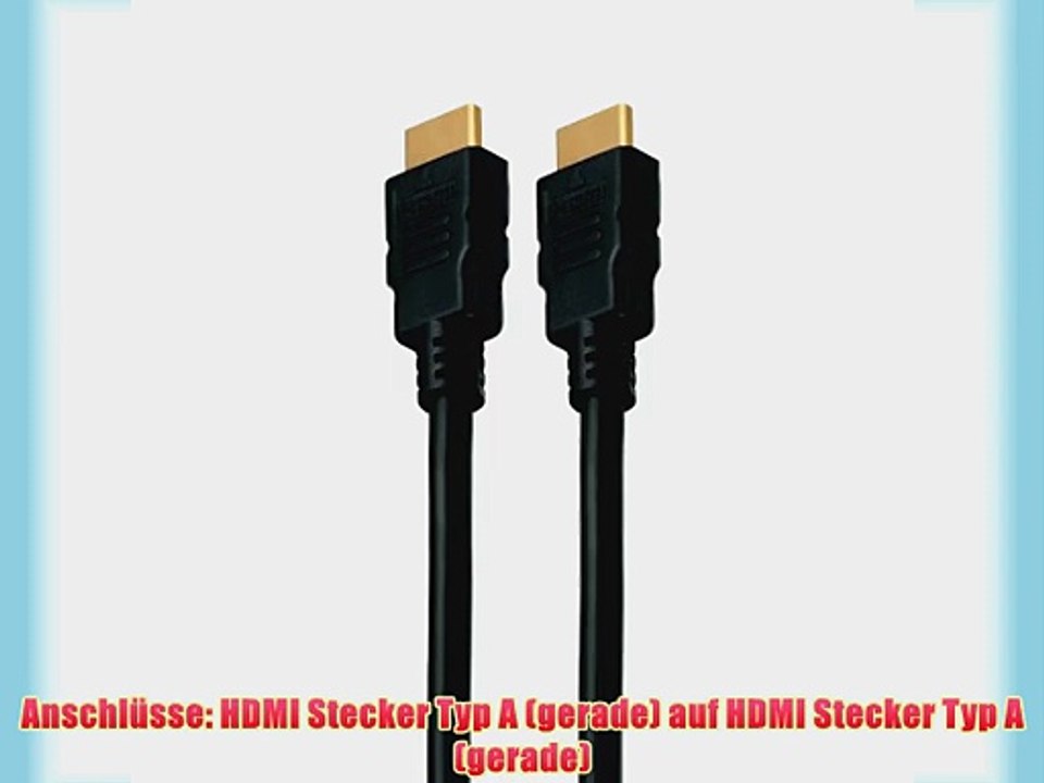HDMI High Speed Kabel (male) Stecker-Stecker - 15 Meter - 5 St?ck