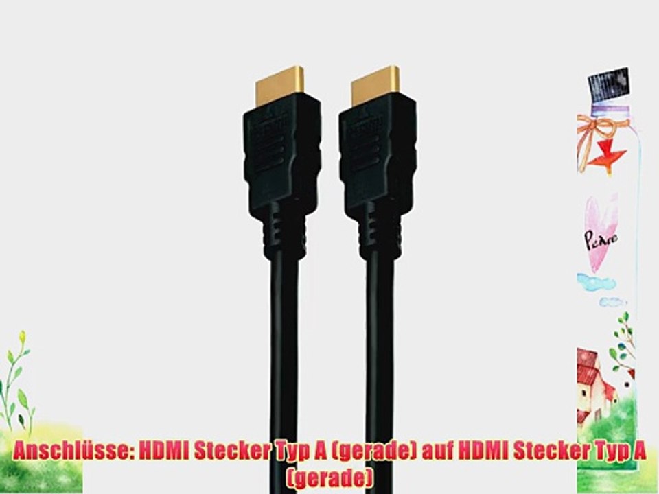 HDMI High Speed Kabel (male) Stecker-Stecker - 20 Meter - 2 St?ck