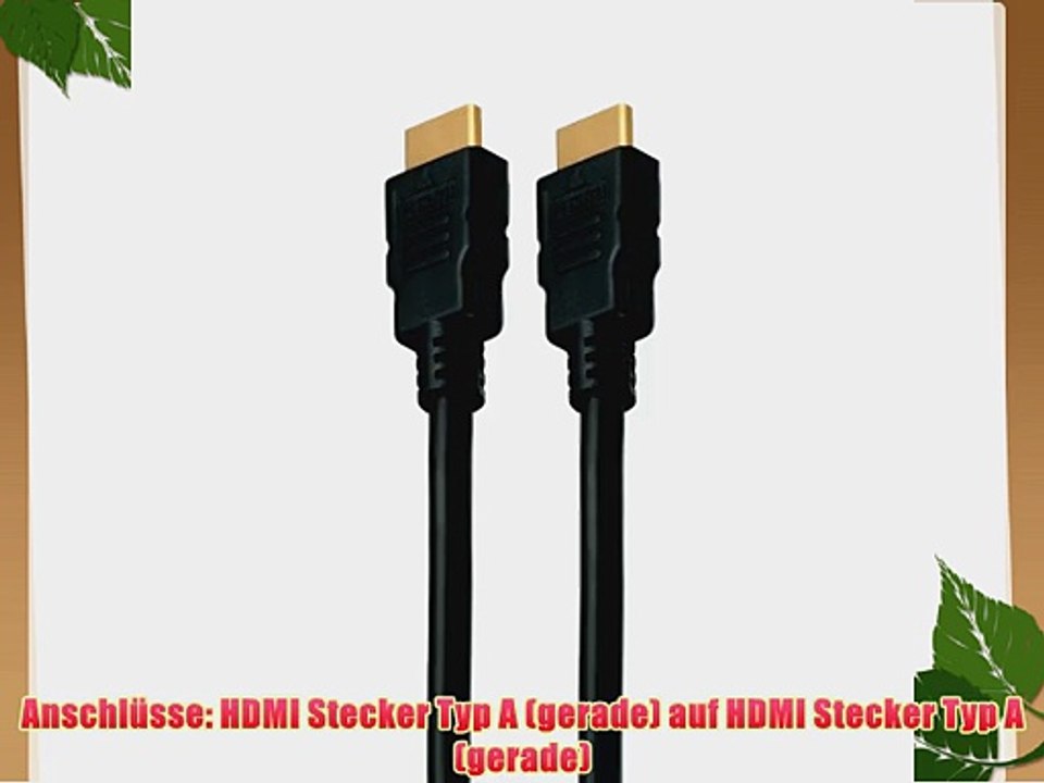HDMI High Speed Kabel (male) Stecker-Stecker - 5 Meter - 5 St?ck