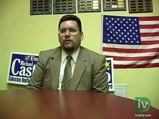 Calexico USD Board Candidate - Michael Castillo