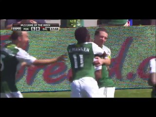 Darlington Nagbe Goal - Portland Timbers vs FC Dallas - MLS 06-15-2013