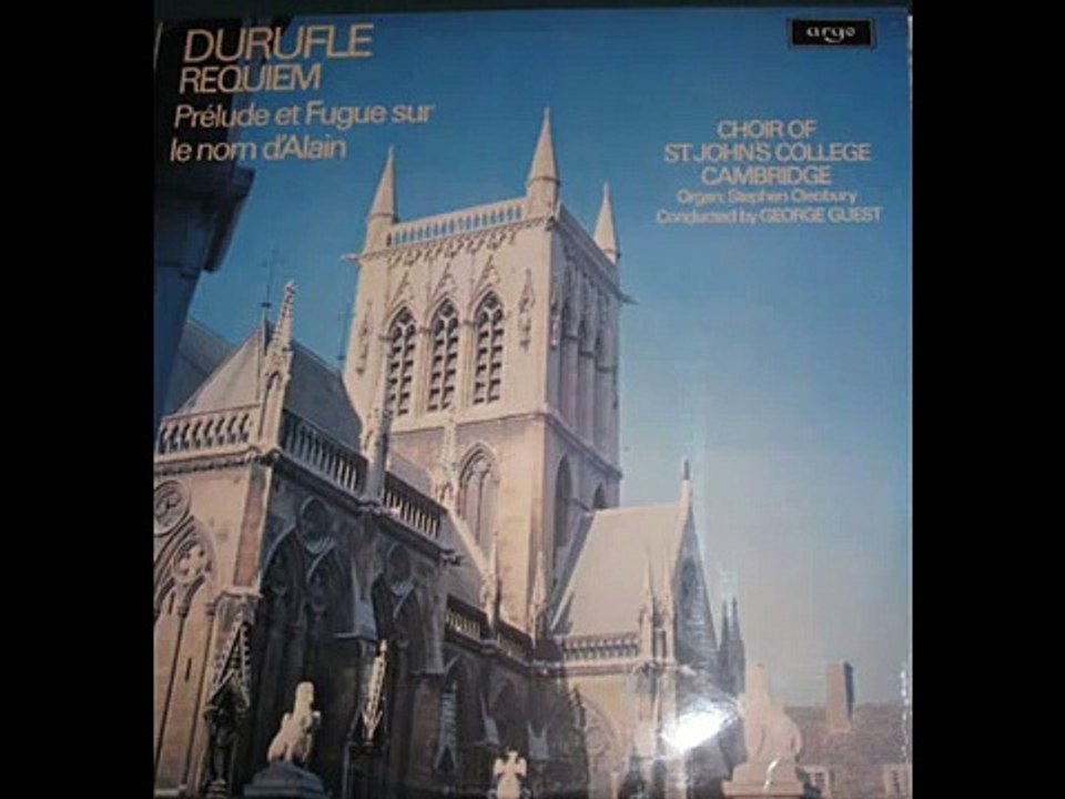 Duruflé - REQUIEM:  Libera Me