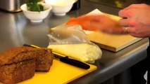 How to Prepare Open Salmon Sandwich on Guinness Bread -- Irish Recipes