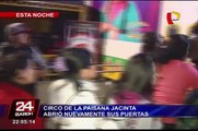 Circo de la Paisana Jacinta abrió nuevamente sus puertas