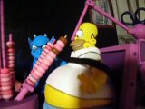 Homer Eats Donuts In Hell!