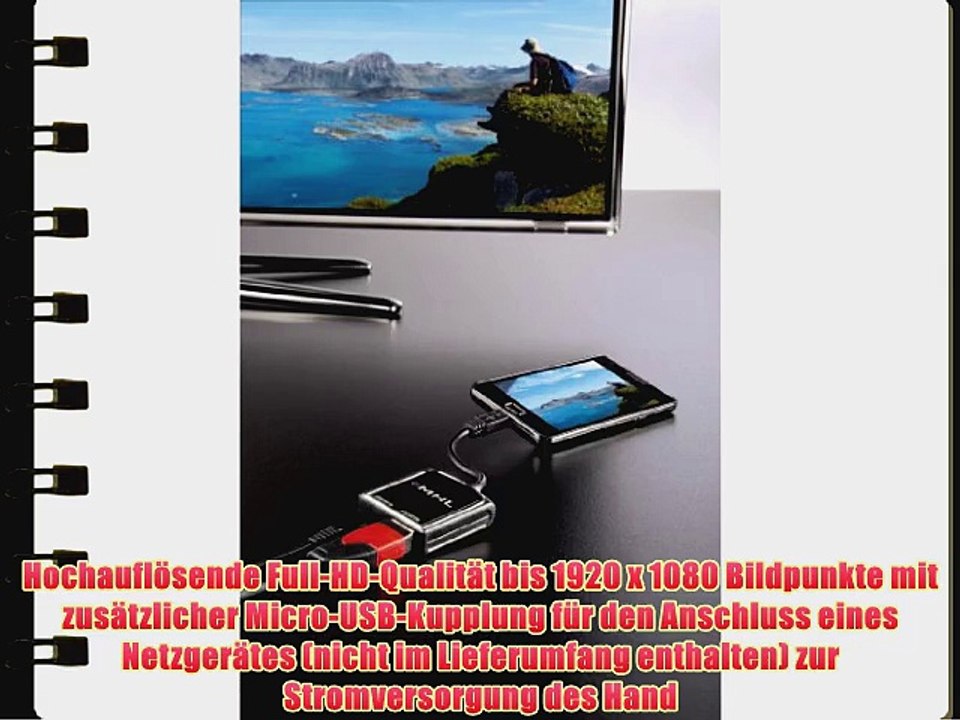 Hama MHL-Adapter (Mobile High-Definition Link)