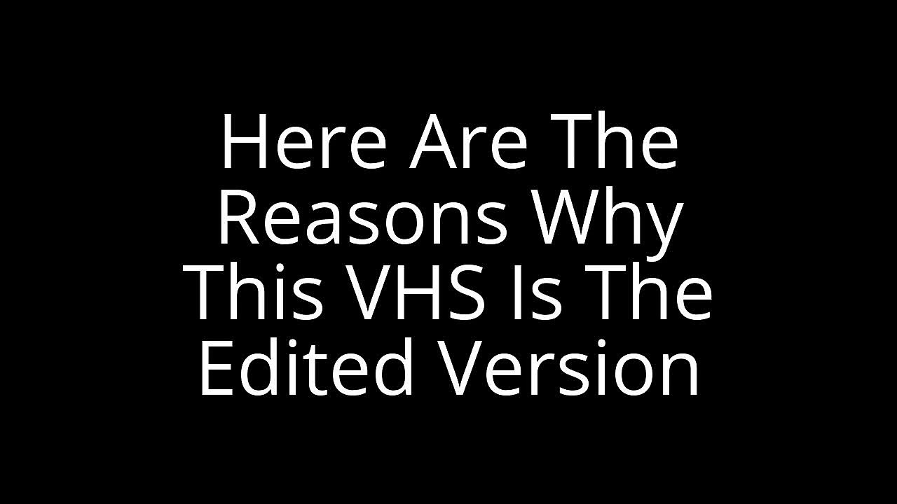 Reasons Why The Muppets Take Manhattan 1999 VHS Is The Edited Version