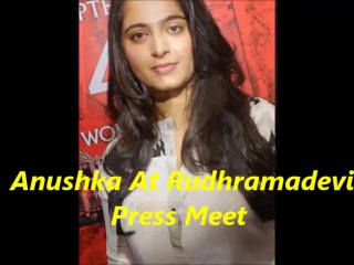 Anushka Rudhramadevi Press Meet
