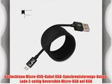 DLAND DL-USBC-02 Geflochtene Micro-USB-Kabel schwarz (4 St?ck)