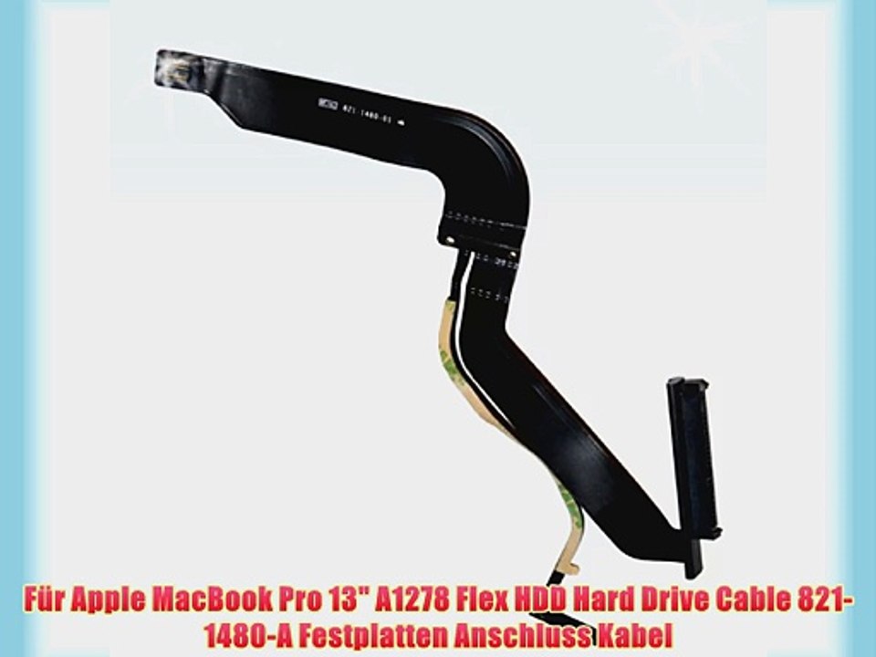 F?r Apple MacBook Pro 13 A1278 Flex HDD Hard Drive Cable 821-1480-A Festplatten Anschluss Kabel
