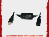 LogiLink UA0145 USB 2.0 Active Repeater Kabel 15m