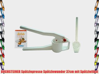 BUCHSTEINER Sp?tzlepresse Sp?tzlewunder 37cm mit Sp?tzlefibel