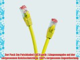 TPFNet (5er PACK) 3m CAT.6 - CAT6 Premium Ethernet LAN Patchkabel SFTP DOPPELT GESCHIRMT |