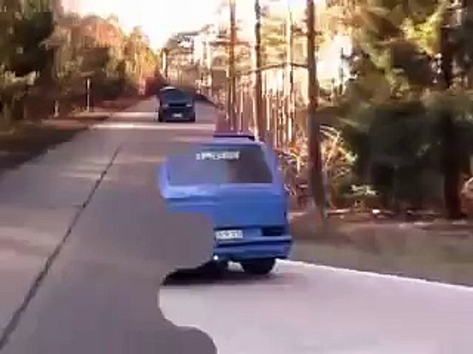 T3 VR6 Bus im Drift