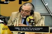 Marcial Rubio, rector de la PUCP, sobre sentencia del TC 2/2