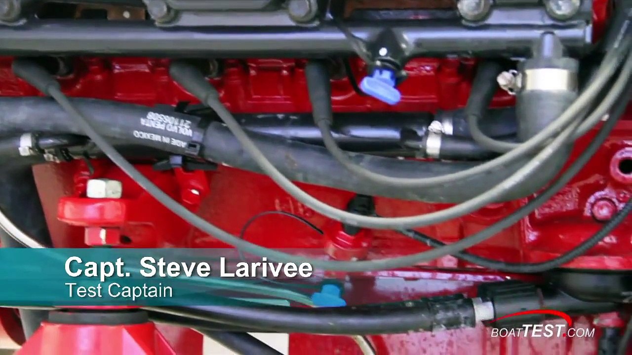 Volvo Penta 5.0GXi (270-hp) V8 Engine Detail Reviews - By BoatTest.com