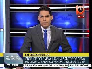 Iván Cepeda: Colombia espera un cese bilateral del fuego