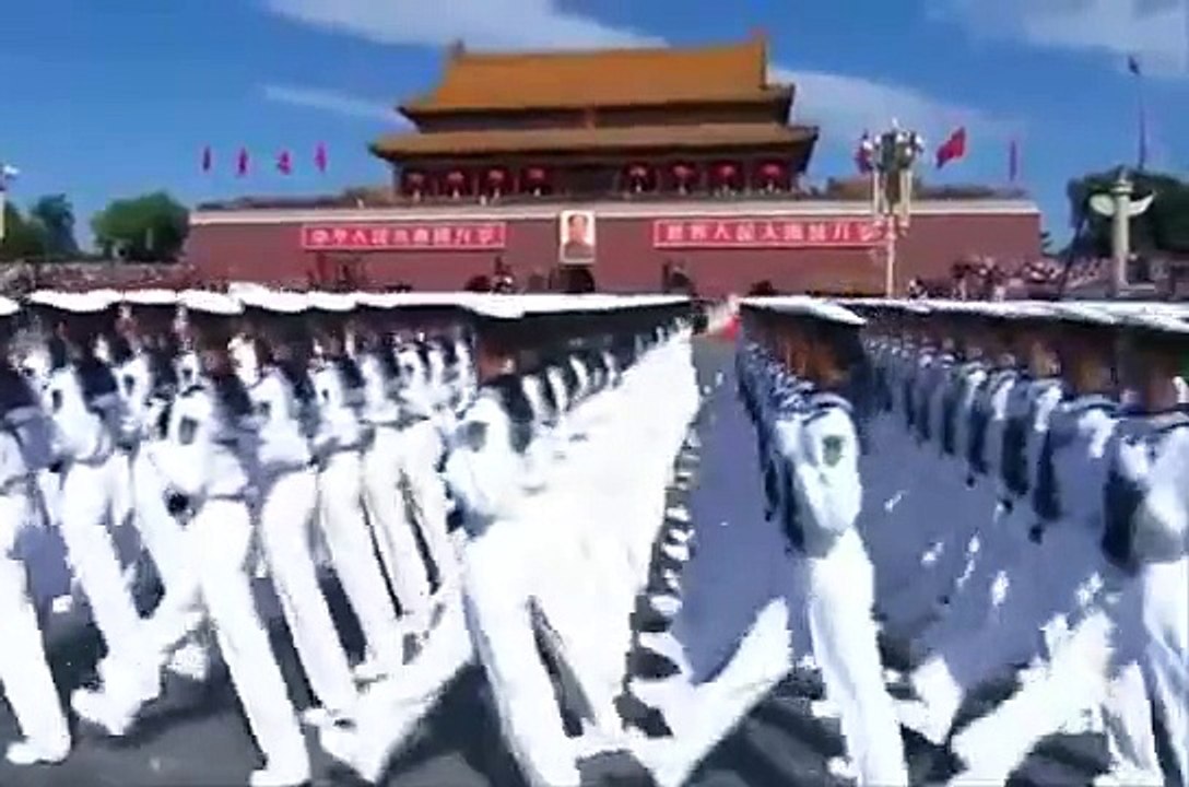 China Military March Parade - with Music  (HD/HQ)