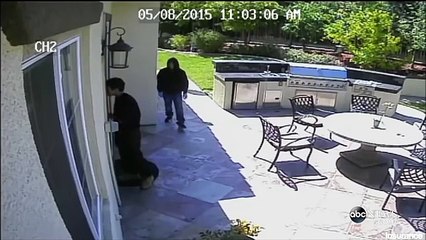 Calif. Home Invasion Video_ Security Footage of 2 Men Holding Knives Breaking Into California-copypasteads.com