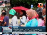 México: profesores exigen regreso de ejército a sus cuarteles