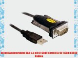 Delock Adapterkabel USB 2.0 auf D-Sub9 seriell St/St 150m 61856 Cables