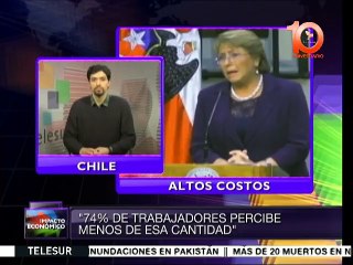 Chile destaca por una mala distribución de ingresos a nivel mundial