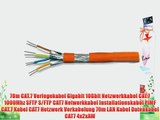 70m CAT.7 Verlegekabel Gigabit 10Gbit Netzwerkkabel CAT.7 1000Mhz SFTP S/FTP CAT7 Netwerkkabel