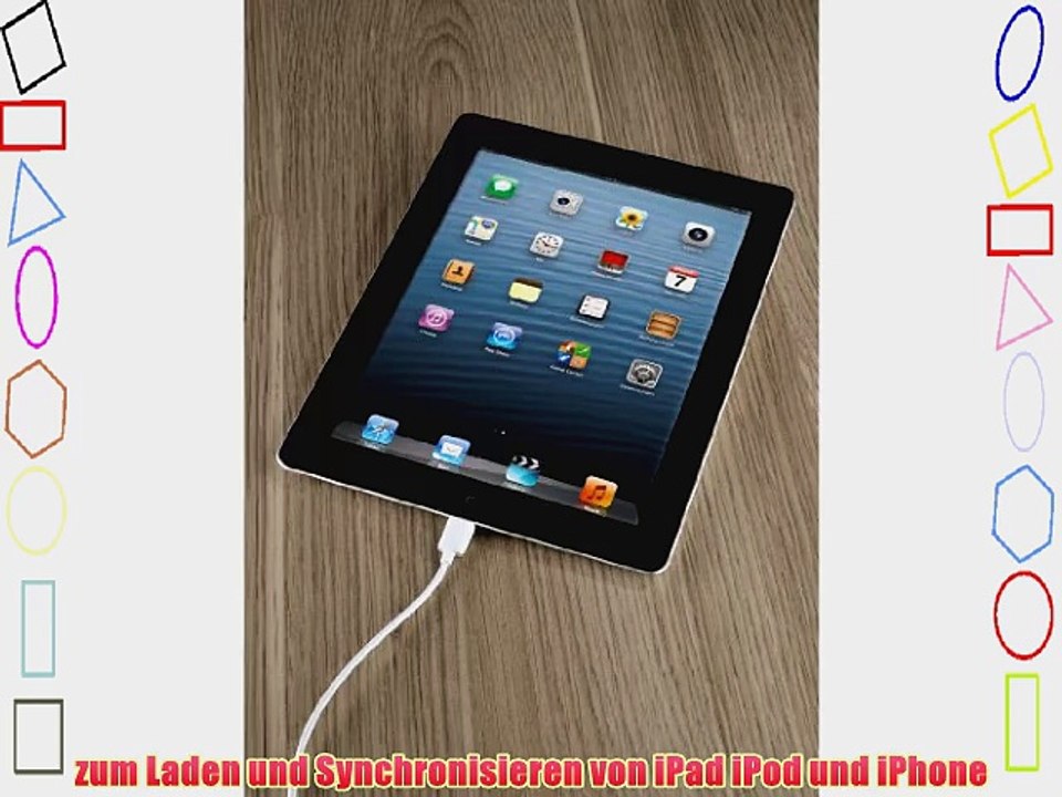 Hama Lightning Lade/Sync Kabel f?r Apple iPad (15m) wei?