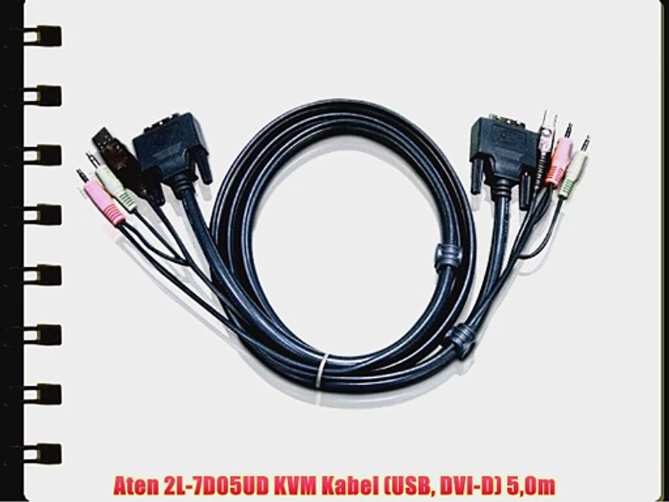 Aten 2L-7D05UD KVM Kabel (USB DVI-D) 50m