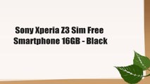 Sony Xperia Z3 Sim Free Smartphone 16GB - Black