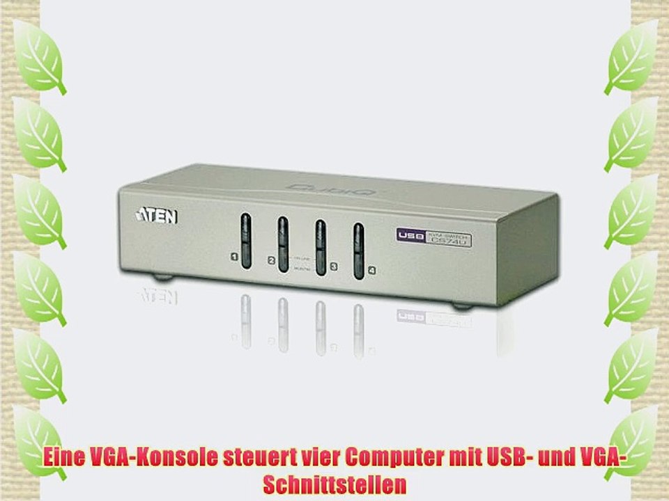 Aten CS74U 4-Port USB KVM Switch