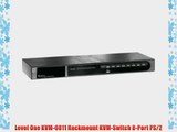 Level One KVM-0811 Rackmount KVM-Switch 8-Port PS/2