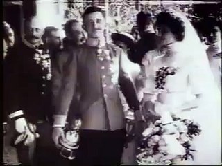 Nach der Hochzeit von Karl I & Zita von Bourbon-Parma