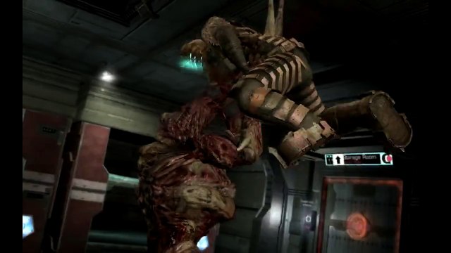 Dead Space - POOR Isaac Clarke (Hunter death scene)