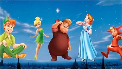 Disney Peter Pan Daddy Finger Family ! Kids Songs Nursery Rhymes cartoon animation