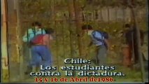 Chile 1986 - Estudiantes en lucha contra Pinochet (Hoy luchan contra privatizaciones)