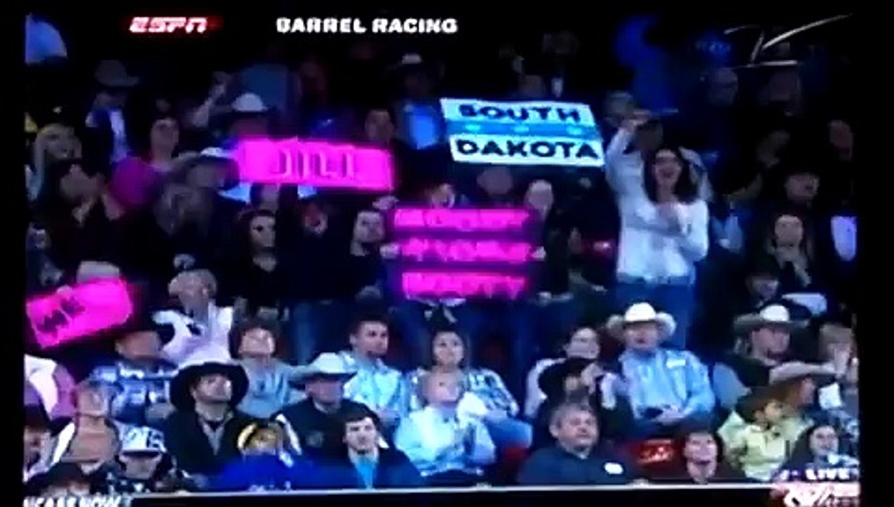 2010 NFR Barrel Racing Round 3