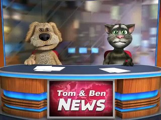 Me playing talking Tom and Ben news xP