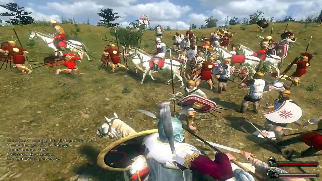 Mount and Blade:Warband-The Peloponnesian War.Carthaginians massacre Latins | ᴴᴰ