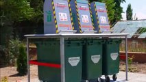 Yeraltı çöp konteyneri - underground waste containers ; çınaray 3 .wmv
