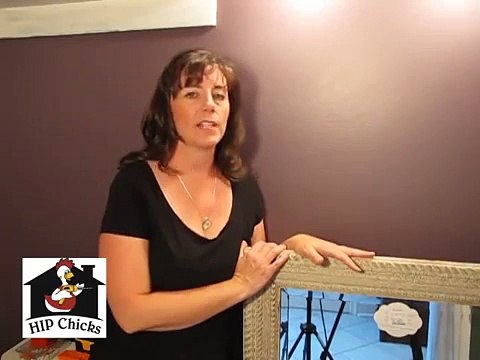 Mirror, Mirror - How to hang a heavy mirror - DIY HIP CHicks